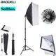 Photographic Equipment Photo Studio Photography Soft Box Kit With Triopod Video 50x70cm Softbox