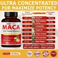 Powerful Natural Energy of Maca Root Capsules Improves Passionate Performance for Men and Women Gels