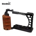 A6100 A6300 A6400 Camera Cage for Sony A6000 Accessory Vlog Case Handheld Bracket Cold Shoe Mic LED