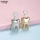 2 Color Classic Medical Cute Tooth Shape Brooch Zinc Alloy Gold Color Pin Dentist Nurse Enamel Pins