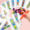 Test Tube Sorting Game Toys With Beads Children Logic Concentration Fine Motor Skills Toys