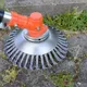 150mm Steel Wire Wheel Garden Weed Brush Lawn Mower Grass Eater Trimmer Brush Cutter Tools Garden