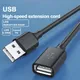 USB Extension Cable USB 2.0 Extension Cable Male To Female Data Cable Suitable for PC TV USB Mobile