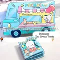 Sanrio Kawali Pochacco Ice Cream Truck Diy Handmade Materials Quiet Book Originality Anime Cartoon
