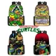 TMNT Ninja Turtles Schoolbag Large Capacity Student Schoolbag 2023 New Anime Kids Backpack Boys