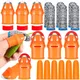 Finger Protector Silicone Thumb Cutting Knife Protector Gears Vegetable Harvesting Knife Pinching