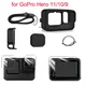Silicone Case for GoPro Hero 12 11 10 9 Black Tempered Glass Screen Protector Protective Film Lens