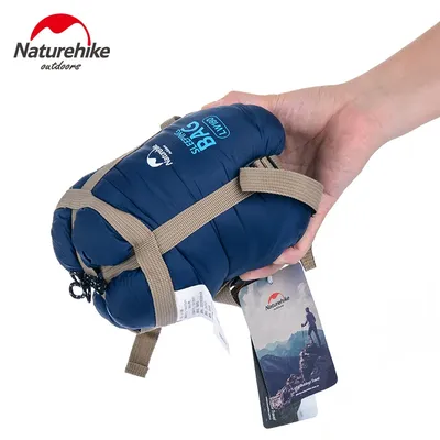Naturehike Sleeping Bag LW180 Ultralight 3 Season Camping Hiking Sleeping Bags Outdoor Portable Waterproof Cotton Sleeping Bag
