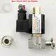 Free Shipping G1/4" Normally Open Stainless Steel Solenoid Valve 2 Way Oil Acid Pipe with Joint