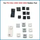 For PS3 Slim 2000 3000 4000 Rubber Boot Pad Feet For Sony Playstation 3 Silm Controller Plastic