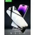 Super Glass for iphone 14 13 Pro Max screen protector best Oleophobic Coating 2.5D edge full glue