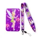 Disney Tinker Bell Doctor Students Lanyard Keys Chain ID Card Cover Pass Mobile Phone Charm Badge