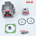 44-6 Engine Cylinder Head With 44MM Piston kit for 2 stroke 49cc Mini Dirt bike Mini ATV Quad Pocket