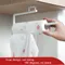 Tissue Hanger Plastic Paper Roll Holder Wall Mounted Towel Storage Rack Organizer Shelf for Kitchen