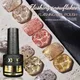 OXXI Flashing Snowflakes Semi-permanent Nail Polish 8ml uv led Gel Nail Polish Manicure Glitter