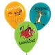 12PCS Disney Latex Balloons Cartoon Lion King Series Animal Prints Home Kids Birthday Party