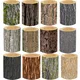Wood Cylinder Wooden Plinth Pedestal Covers for Birthday Party Decoration Wood Bark Texture Cylinder