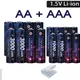 1.5V AA Rechargeable Battery AA 3000mWh 1.5V AA Li-ion Batteries+ 1000mWh AAA Battery 1.5v AAA