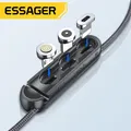 Essager Magnetic Plug Case Portable Storage Box For iPhone Micro USB Type C Magnet Chagrer Adapter