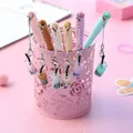 2 Pcs Kawaii Bubble Tea Bottle Pendant 0.5mm Gel Pens Black Ink Signature Pens School Office Child