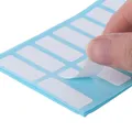 168pcs 12 Sheets/pack 13x38mm Paper Self Adhesive Sticky White Label Name Stickers Blank Note Label