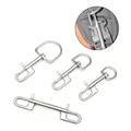 Scuba Diving Bolt Snap 316 Stainless Steel Hook Clip Swivel Hook BCD Accessories Fishing Snap Hooked