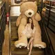 100cm-200cm America Giant Teddy Bear Plush Toys Soft Teddy Bear Skin Popular Birthday & Valentine's