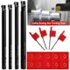 18pcs 12mm 10mm 9mm 8mm Shank Lathe Turning Tool Holder Boring Bar Lathe Tools Lathe Cutter Metal