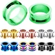 1Pair Stainless Steel 2-30mm Ear Flesh Tunnel Plug Screw Fit Ear Gauge Plug And Tunnel Expander Plug