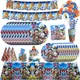 ONE PIECE Theme Birthday Decoration Disposable Tableware Party Supplies Baby Shower Paper Cups