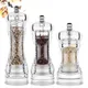 Pepper Grinder- Acrylic Salt and Pepper Shakers Adjustable Coarseness by Ceramic Rotor kitchen