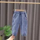 New Hot Baby Boys Girls Jeans Pants Children Trousers Boys Girls Jeans Boys Casual Pants Cartoon