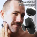 Facial Cleansing Brush Scrub Exfoliating Men Beard Brush Massage Skin Care Silicone Soft Beauty Tool