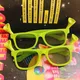 Exceed Lovely Cartoon Shrek 3D Glasses Novelty Toy Costumes Prop Model Toy Accessory Party King For