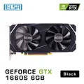 ELSA GTX 1660 Super 6GB 192Bit GAMING Video Cards GTX 1660s 6G Black GPU For PC Gaming And Office