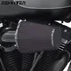 Motorcycle Air Filter Heavy Breather Rain Sock Black Protective Cover For Harley Air Cleaner Kits