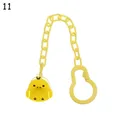 Baby Pacifier Clip Chain New Cartoon Animal Baby Pacifier Clips Newborn Dummy Pacifier Chain Clip