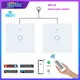 Bingoelec WiFi Wall Switch Touch Sensor Smart Home Interruptor 1/2/3Gang No Neutral Light Switches