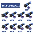 5/10/100 Sets Sp13 Sp17 /SP16 Sp20/sp21 Ip68 Waterproof Aviation Plug Socket Male Female Connector