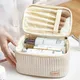 Makeup Bags for Women Travel Toiletry Cute Cases Bag Portable Solid Color Makeup Organizer Box