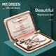 MR.GREEN Manicure Set Pedicure Sets Nail Clippers Tools Stainless Steel Professional Nail Scissors