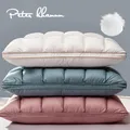 Peter Khanun 3D Bread White Goose Down Pillows Ergonomic Orthopedic Neck Pillows 100% Cotton Cover &