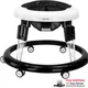 UBRAVOO Baby Walker Round Adjustable with Universal Wheels 9 Adjustable Height Folding & Compact