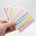 KSCRAFT 5pcs/set Sugar Sprinkles Self- adhesive Enamel Dots Resin Sticker for Scrapbooking/ DIY