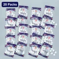 20 Packs Moth Balls Wardrobe Removal Camphor Drawer Deodorizer Naphthalene Alcanfor Pills Repellent