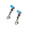 Feeder Bead Link Swivels Float Space Beans Carp Match Pole Fishing Quick Change Safety Buckle Beads
