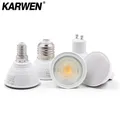 KARWEN Bombillas LED Lamp GU10 GU5.3 MR16 E27 E14 Lampada LED Bulb 6W 220V LED Spotlight Lampara