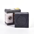 Natural Organic Herbal Essential Black Bamboo Oil Soap Whitening Handmade Soap Skin Remove Acne Deep