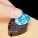 1Pc Guitar Pick Holder Mini Plastic Box Sticky Style for Acoustic Guitar Electric Guitar Bass