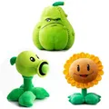 1pcs 30cm Plants vs Zombies Plush Toys PVZ Pea Shooter Sunflower Squash Soft Stuffed Toy Doll for